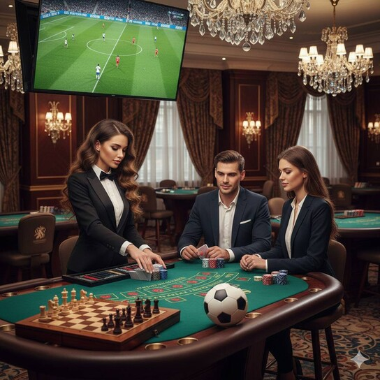 葡金棋牌 竞技场景